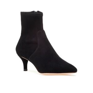 Loeffler Randall Black Suede Ankle Boots Size 9.5
